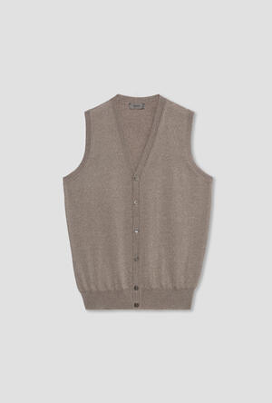 waistcoat in worsted wool ESSENTIAL - Ferrante | img vers.300x/