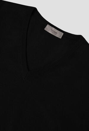 Brushed pure wool pullover ESSENTIAL - Ferrante | img vers.300x/