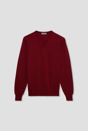 Brushed pure wool pullover ESSENTIAL - Ferrante | img vers.300x/