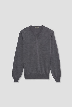 Pullover in lana pettinata ESSENTIAL - Ferrante | img vers.300x/