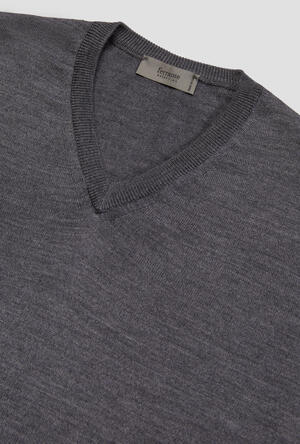 Brushed pure wool pullover ESSENTIAL - Ferrante | img vers.300x/