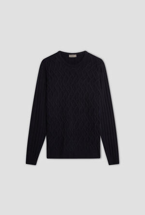 Pure wool crewneck MAIN - Ferrante | img vers.300x/