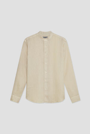 Camicia in lino con collo coreano MAIN - Ferrante | img vers.300x/