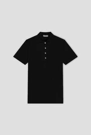 Garment dyed jersey polo shirt MAIN - Ferrante | img vers.300x/