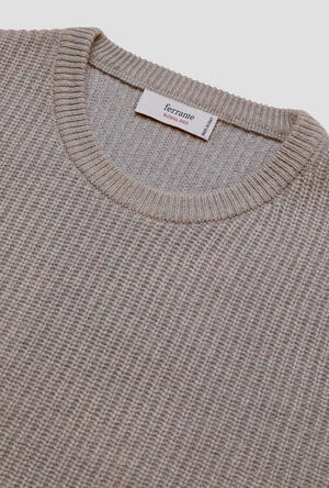 English knit crew neck ROYAL RED - Ferrante | img vers.300x/