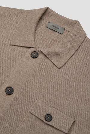 Shirt jacket in milano stitch MAIN - Ferrante | img vers.300x/