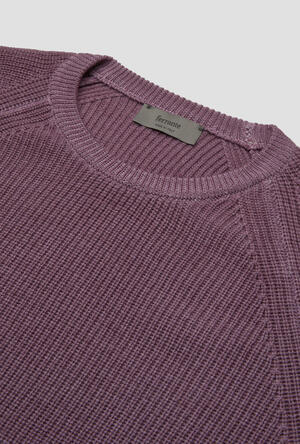 Garment dyed old raglan crew neck MAIN - Ferrante | img vers.300x/