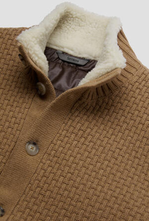 Eco fur lined jacket MAIN - Ferrante | img vers.300x/