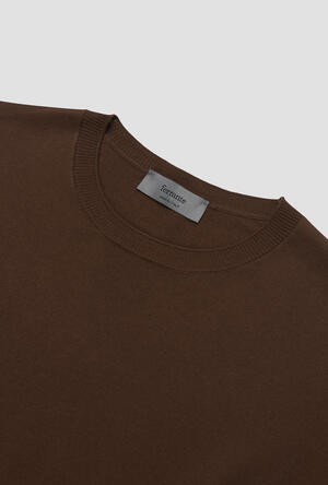 Cotton knit T-shirt ESSENTIAL - Ferrante | img vers.300x/