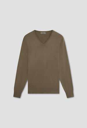 Pullover leggero in cotone ESSENTIAL - Ferrante | img vers.300x/