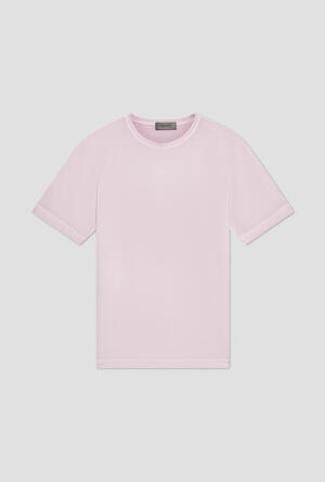T-shirt in piquet tinta a freddo MAIN - Ferrante | img vers.300x/