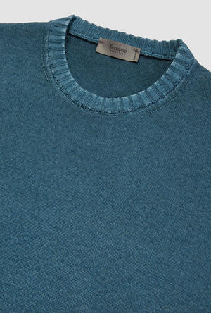 Garment dyed crew neck MAIN - Ferrante | img vers.300x/