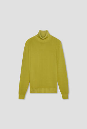 Garment dyed two-thread turtleneck ESSENTIAL - Ferrante | img vers.300x/