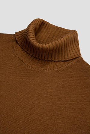 Garment dyed two-thread turtleneck ESSENTIAL - Ferrante | img vers.300x/