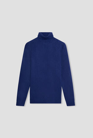 Malfilé cashmere turtleneck ROYAL RED - Ferrante | img vers.300x/