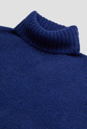 Malfilé cashmere turtleneck ROYAL RED - Ferrante | img vers.300x/