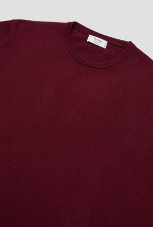 Girocollo in puro cashmere ROYAL RED - Ferrante | img vers.300x/