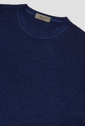 Garment dyed crew neck MAIN - Ferrante | img vers.300x/