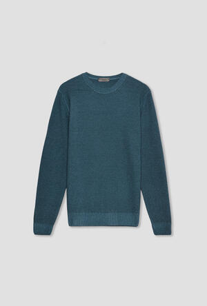 Garment dyed crew neck MAIN - Ferrante | img vers.300x/