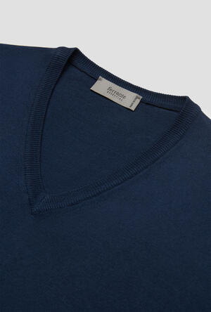 Pullover tinto in capo ESSENTIAL - Ferrante | img vers.300x/