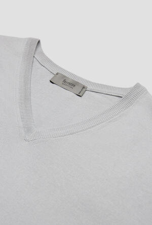 Pullover tinto in capo ESSENTIAL - Ferrante | img vers.300x/