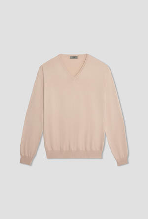 Pullover tinto in capo ESSENTIAL - Ferrante | img vers.300x/