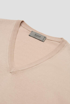 Pullover tinto in capo ESSENTIAL - Ferrante | img vers.300x/