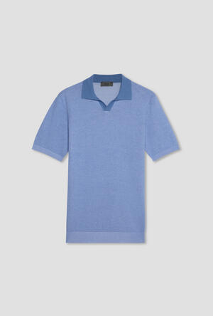 Vanisè buttonless polo shirt MAIN - Ferrante | img vers.300x/