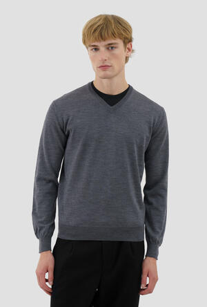 Pullover in lana pettinata ESSENTIAL - Ferrante | img vers.300x/