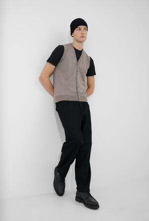 waistcoat in worsted wool ESSENTIAL - Ferrante | img vers.300x/