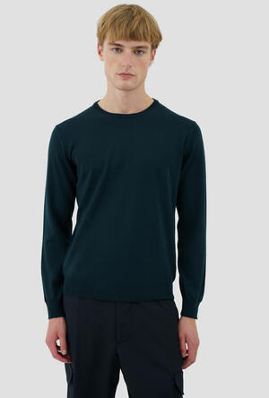 Worsted wool crew-neck ESSENTIAL - Ferrante | img vers.300x/