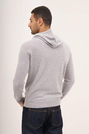 Carded wool hoodie ESSENTIAL - Ferrante | img vers.300x/