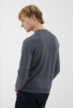 Worsted wool crew-neck ESSENTIAL - Ferrante | img vers.300x/