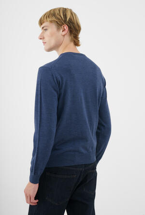 Brushed pure wool pullover ESSENTIAL - Ferrante | img vers.300x/