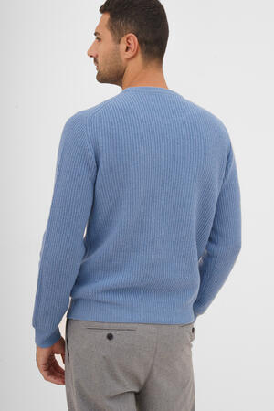 English knit crew neck ROYAL RED - Ferrante | img vers.300x/