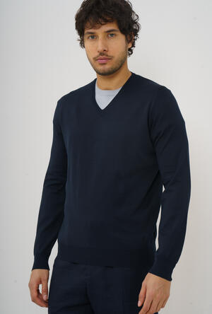 Pullover leggero in cotone ESSENTIAL - Ferrante | img vers.300x/