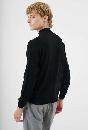 Half-neck in worsted wool ESSENTIAL - Ferrante | img vers.300x/