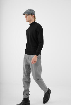 Half-neck in worsted wool ESSENTIAL - Ferrante | img vers.300x/