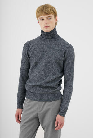 Alpaca turtleneck ROYAL RED - Ferrante | img vers.300x/