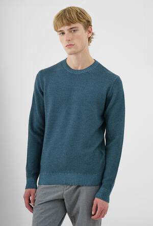 Garment dyed crew neck MAIN - Ferrante | img vers.300x/