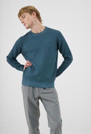 Garment dyed crew neck MAIN - Ferrante | img vers.300x/