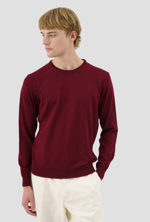 Worsted wool crew-neck ESSENTIAL - Ferrante | img vers.300x/