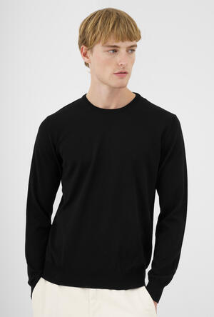 Worsted wool crew-neck ESSENTIAL - Ferrante | img vers.300x/