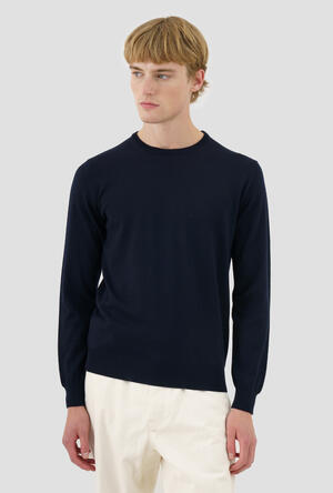 Worsted wool crew-neck ESSENTIAL - Ferrante | img vers.300x/