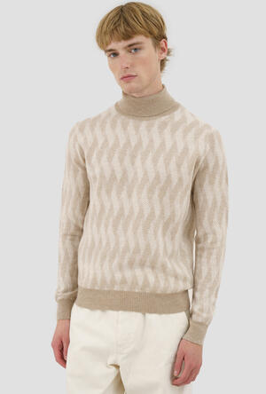 Jacquard Turtleneck MAIN - Ferrante | img vers.300x/