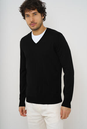 Pullover leggero in cotone ESSENTIAL - Ferrante | img vers.300x/