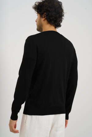 Pullover leggero in cotone ESSENTIAL - Ferrante | img vers.300x/