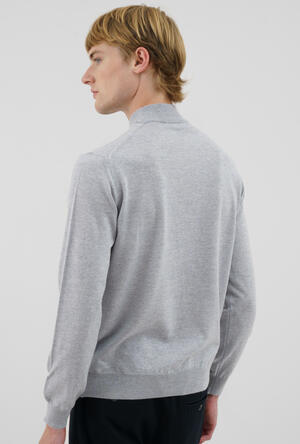 Half-neck in worsted wool ESSENTIAL - Ferrante | img vers.300x/