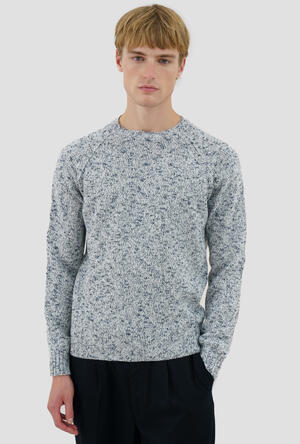 Raglan mouliné crew neck MAIN - Ferrante | img vers.300x/