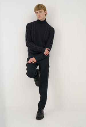 Garment dyed turtleneck MAIN - Ferrante | img vers.300x/